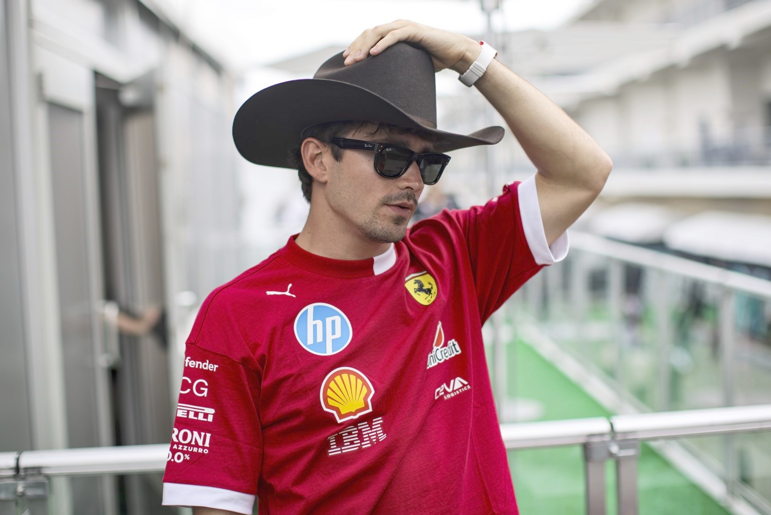 Charles Leclerc 2025 USGP. Photo courtesy of Ferrari