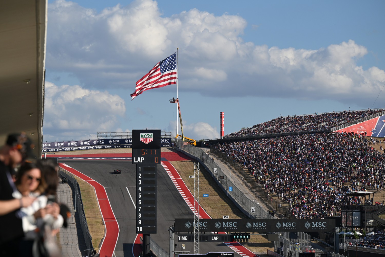 Max Verstappen of the Netherlands driving the (1) Oracle Red Bull Racing RB21 on track during Sprint Qualifying ahead of the F1 Grand Prix of United States at Circuit of The Americas on October 17, 2025 in Austin, Texas. (Photo by Sam Bagnall/Sutton Images) // Getty Images / Red Bull Content Pool //