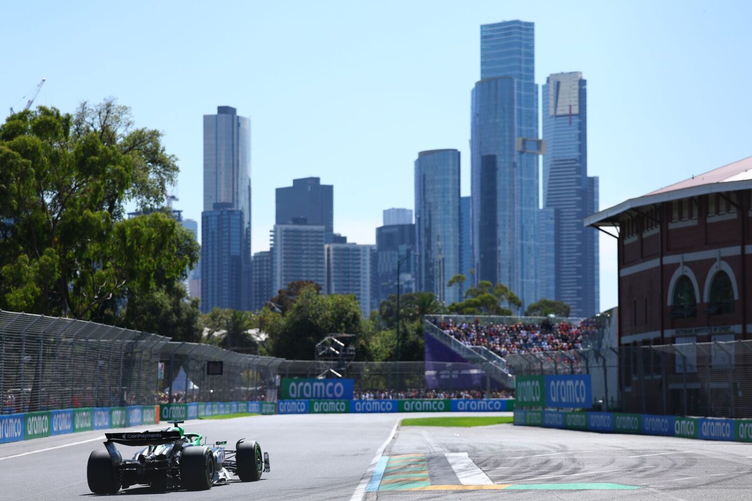 Nico Hulkenberg of Germany driving the (27) Kick Sauber C45 Ferrari on track during practice ahead of the 2025 F1 Australian GP at Albert Park Grand Prix Circuit in Melbourne, Australia. (Photo by Clive Rose/Getty Images for Sauber team)