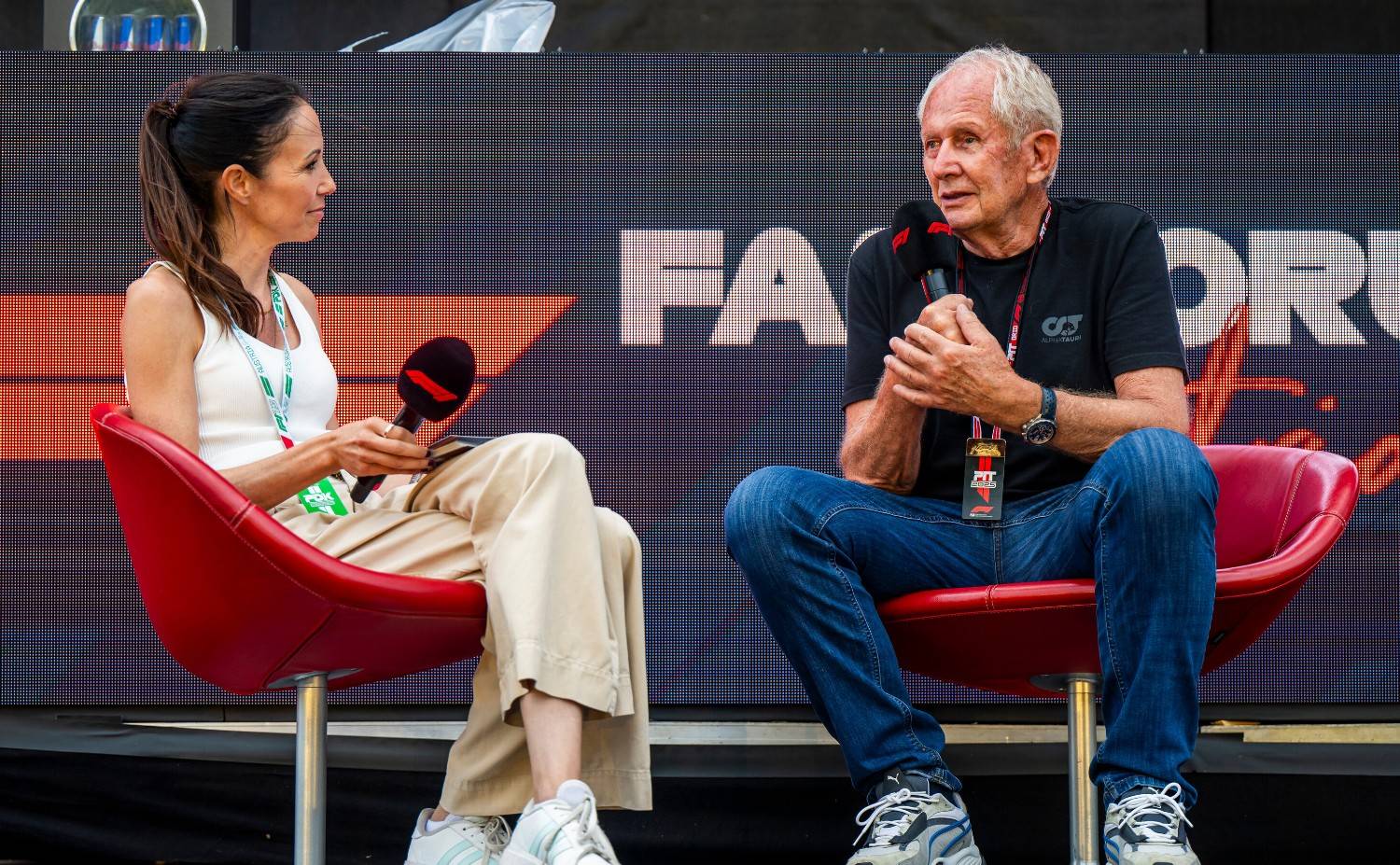 Dr Helmut Marko seen during the FIA Formula One World Championship at the Red Bull Ring in Spielberg, Austria on June 26, 2025. // Lucas Pripfl / Red Bull Ring