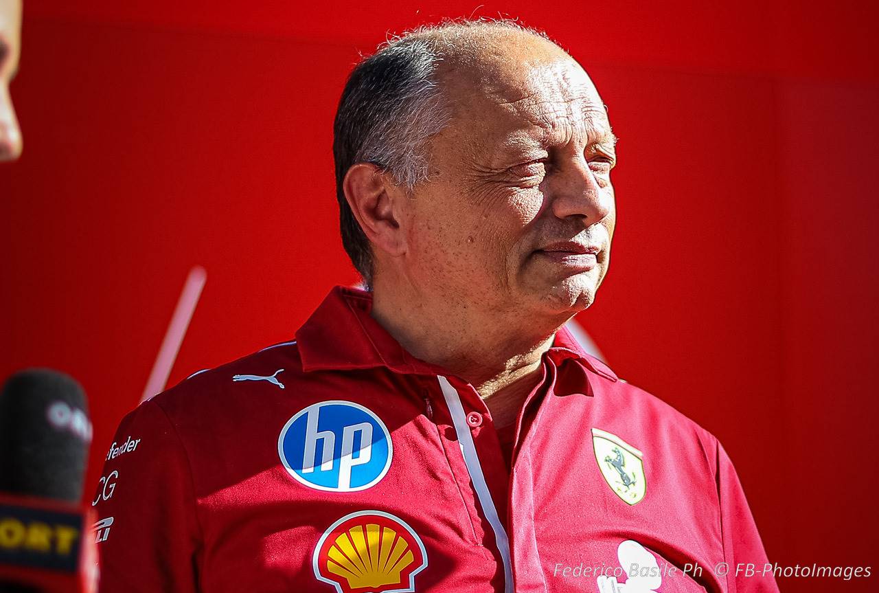 Frederic Vasseur, Team Principal of the Scuderia Ferrari, during the Austrian GP, Spielberg 26-29 June 2025, Red Bull Ring Formula 1 World championship 2025.