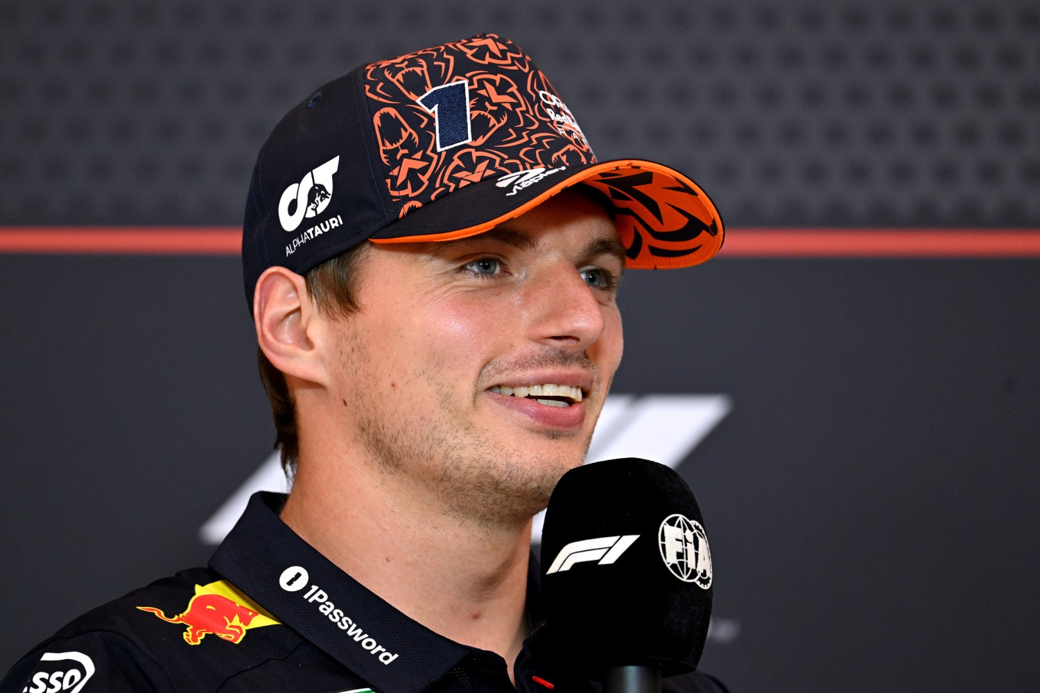 Max Verstappen of the Netherlands and Oracle Red Bull Racing in the Drivers Press Conference during previews ahead of the F1 Grand Prix of Austria at Red Bull Ring on June 26, 2025 in Spielberg, Austria. (Photo by Sam Bagnall/Sutton Images) // Getty Images / Red Bull Content Pool //