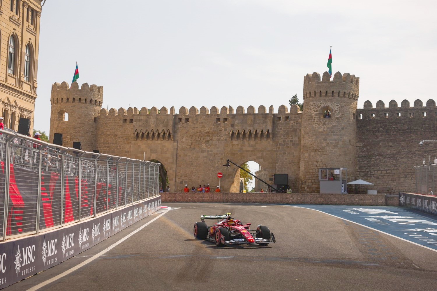 Lewis Hamilton 2025 Azerbaijan GP. Photo courtesy of Ferrari