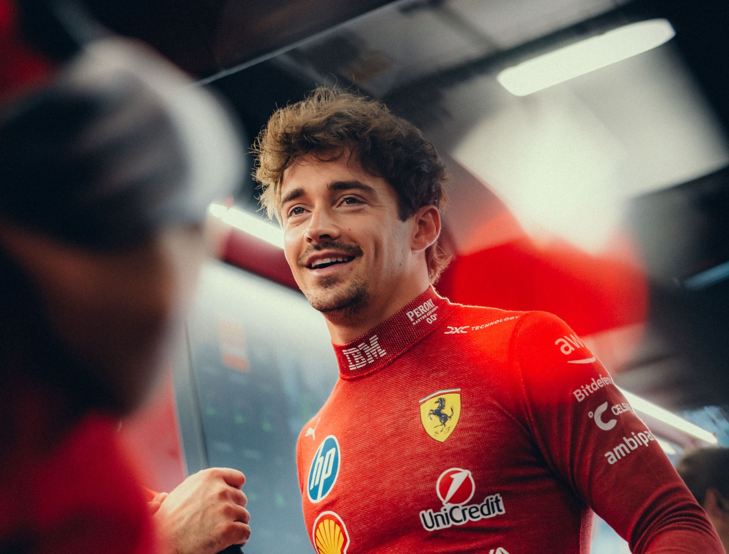 The more talented Ferrari driver - Charles Leclerc in Barcelona. Photo courtesy of Ferrari