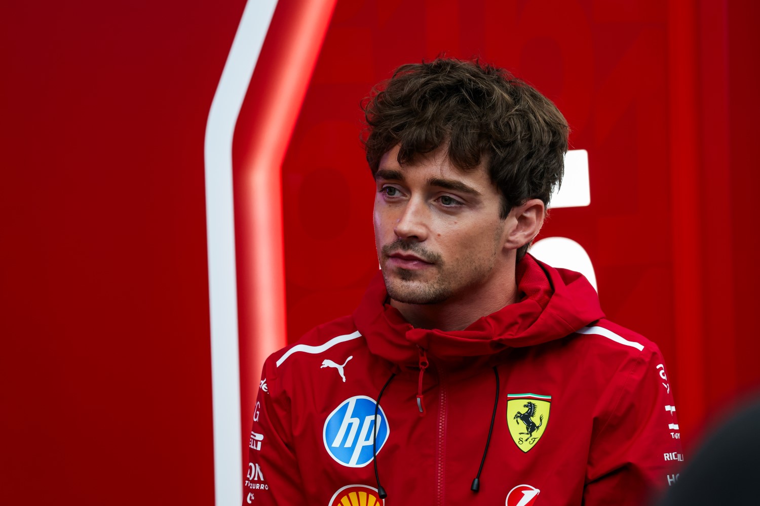 LECLERC Charles (mco), Scuderia Ferrari SF-25, portrait during the 2025 Formula 1 Grande Premio de Sao Paulo, 2025 Sao Paulo Grand Prix, 21th round of the 2025 FIA Formula One World Championship from November 7 to 9, 2025 on the Interlagos, in Sao Paulo, Brazil - Photo Florent Gooden / DPPI for Ferrari