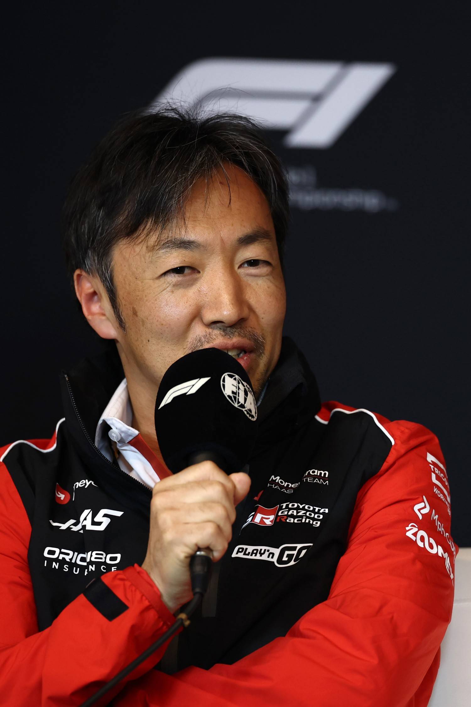 Ayao Komatsu, Team Principal of Haas F1 in the Team Principals Press Conference during practice ahead of the F1 GP of Canada at Circuit Gilles-Villeneuve on June 13, 2025 in Montreal, Quebec. (Photo by Jared C. Tilton/Getty Images)