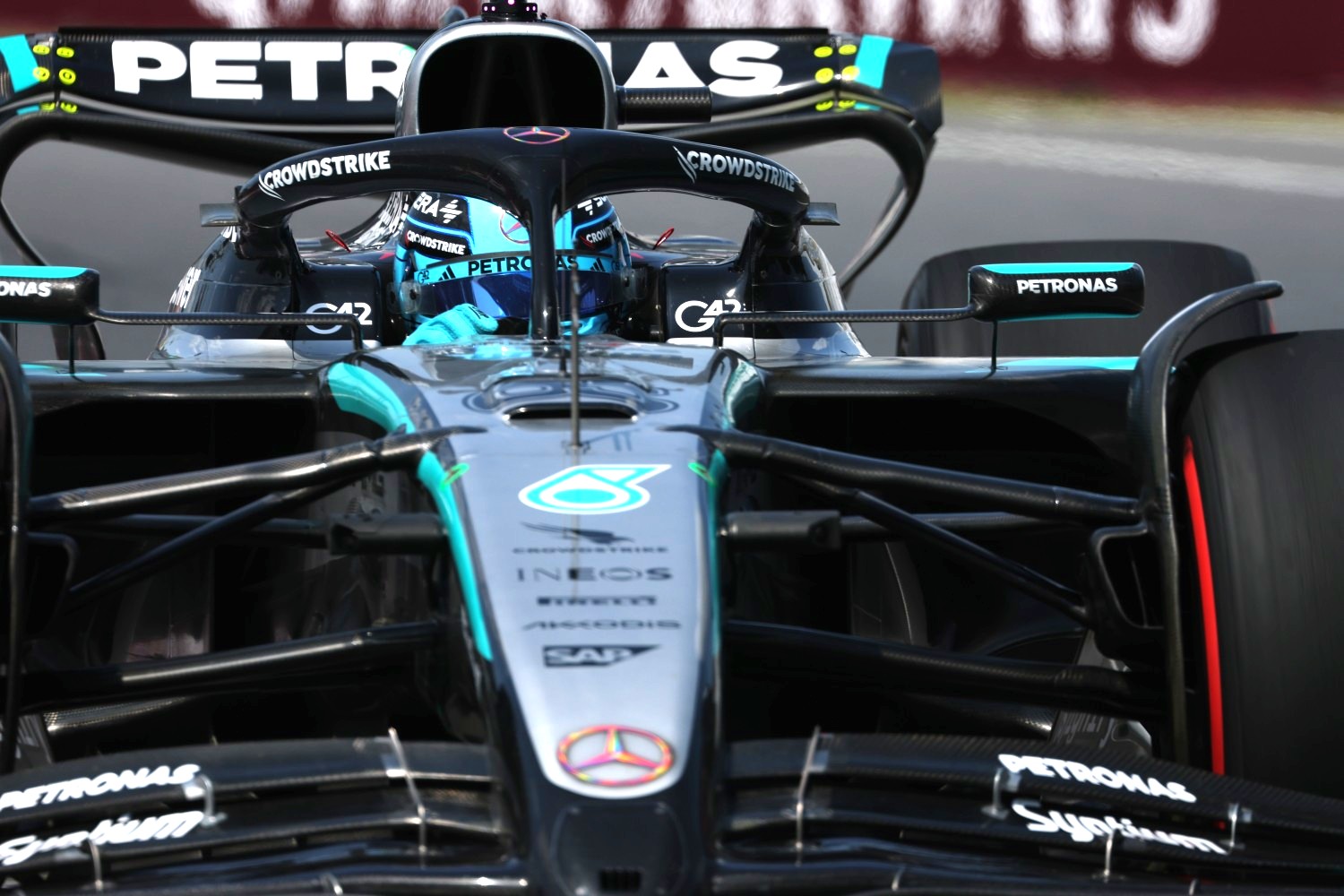 George Russell 2025 Canadian Grand Prix, Freitag, LAT Images for Mercedes