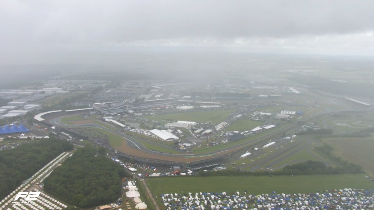 Rain at Silverstone