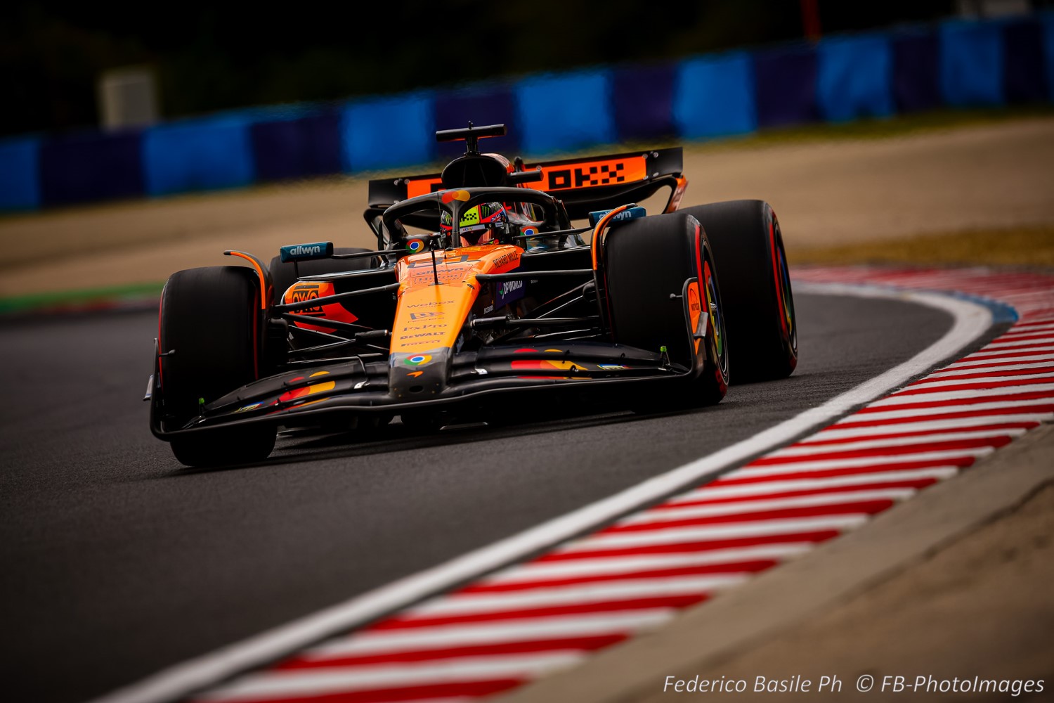 #81 Oscar Piastri, (AUS) McLaren Mercedes MCL39, during the Hungarian GP, Budapest 31 July-4 August 2025. Formula 1 World Championship 2025.