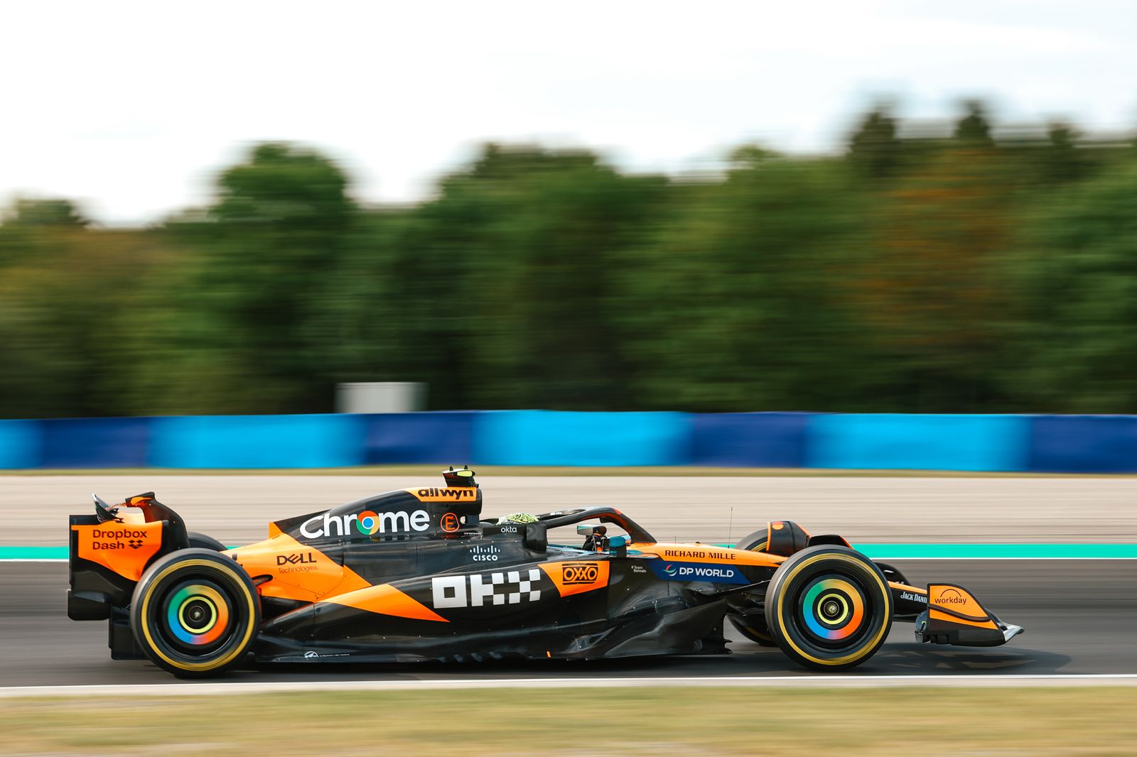 2025 Hungarian GP Lando Norris #4 McLaren
