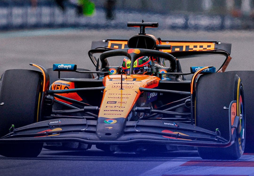 McLaren F1 driver Oscar Piastri at the 2025 Emilia Romagna GP