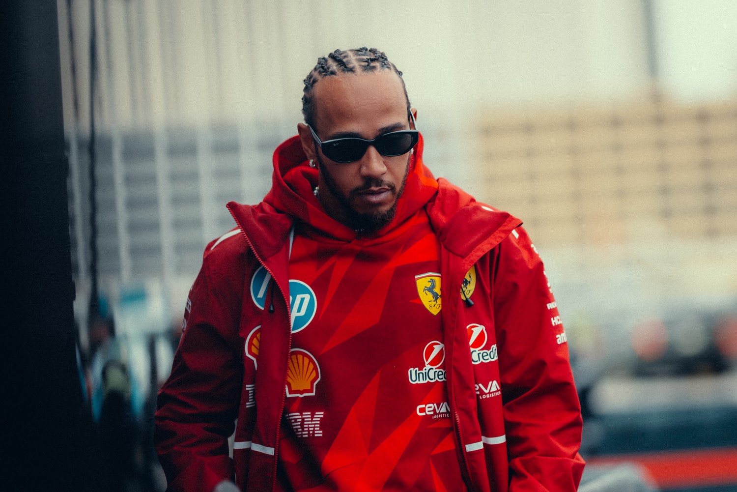 Lewis Hamilton, 2025 Las Vegas GP. Photo by Antoine Truchet, courtesy of Ferrari F1 team