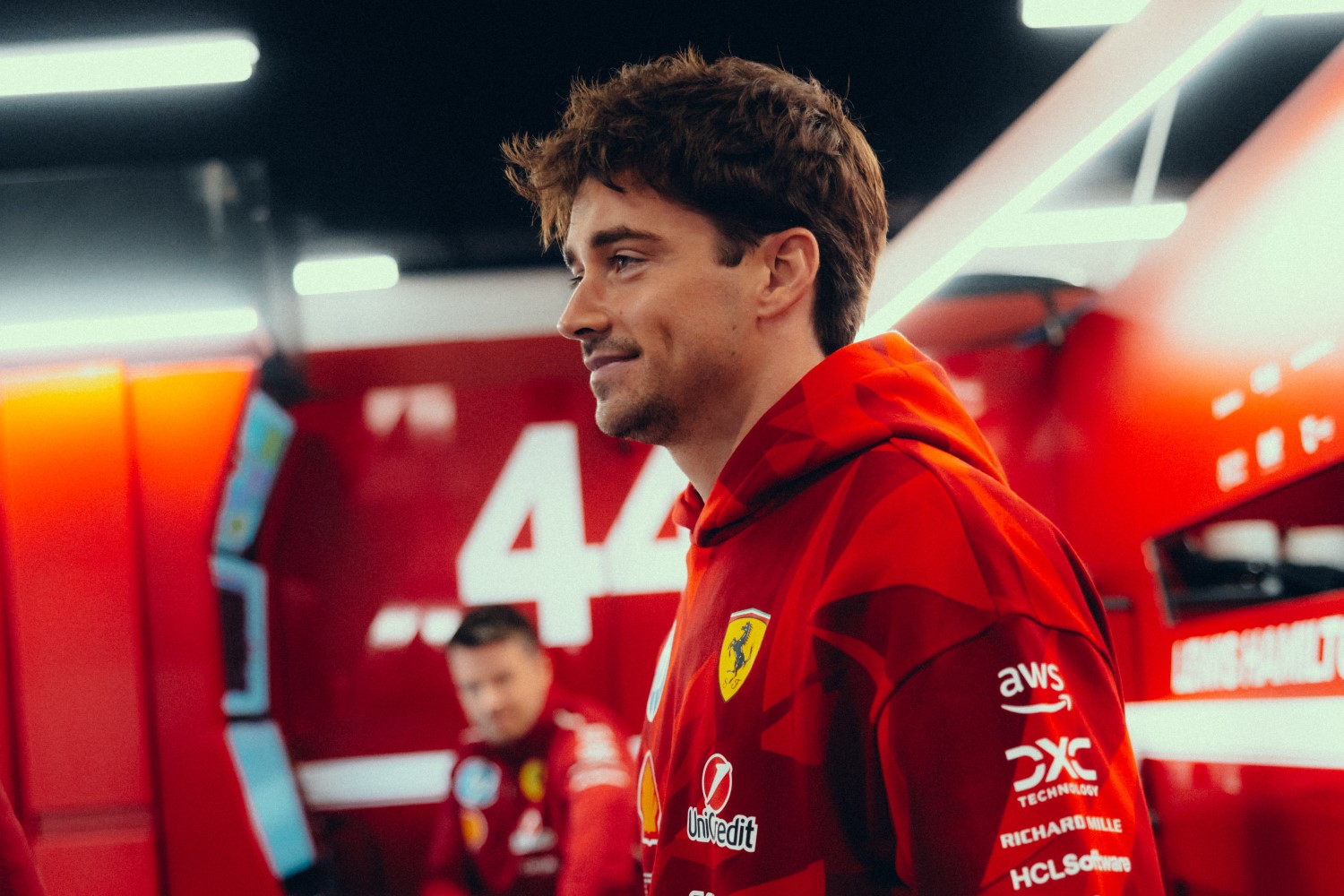 Charles Leclerc 2025 Las Vegas GP. Photo credit Antoine Truchet for Scuderia Ferrari