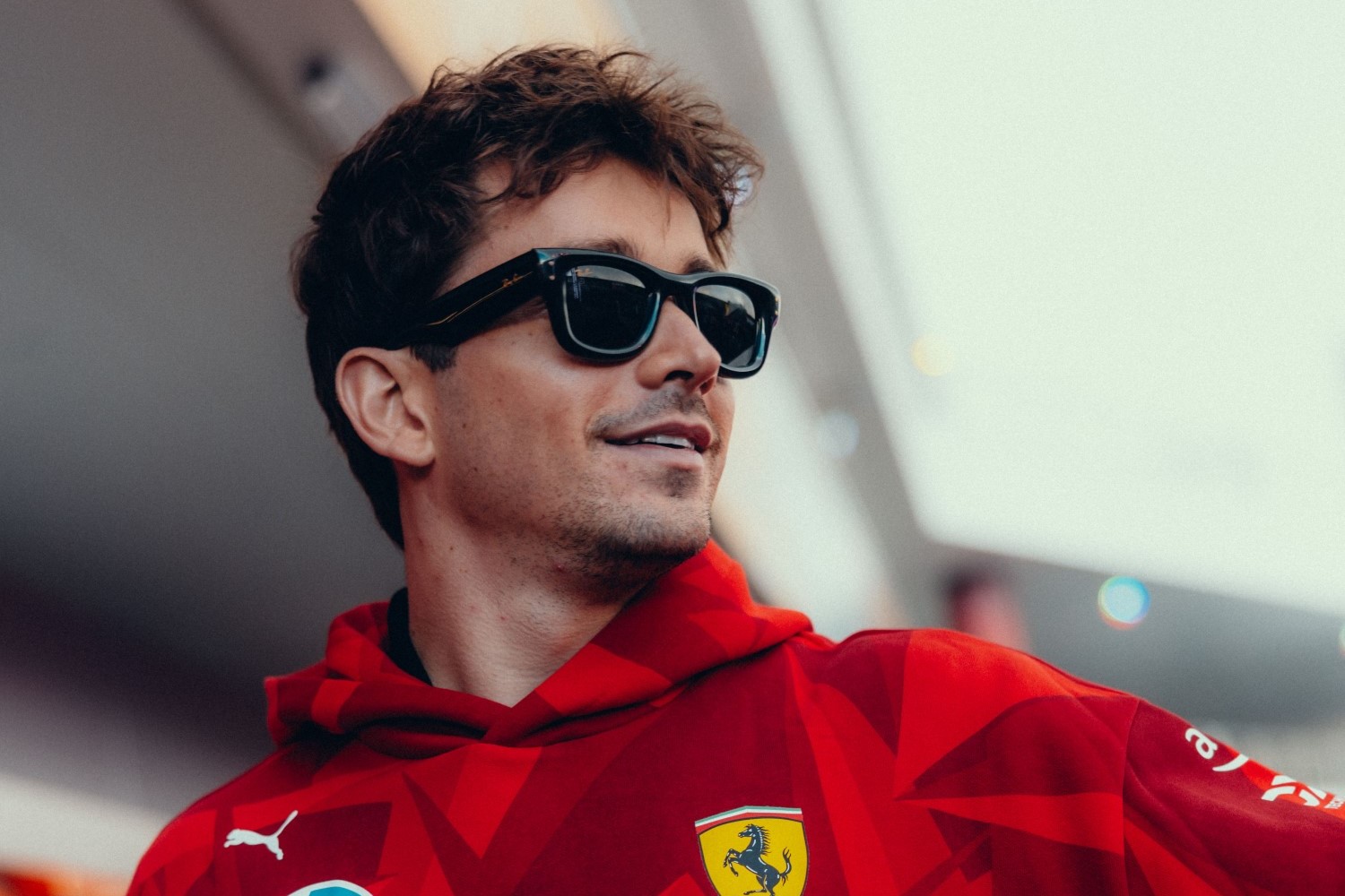 Charles Leclerc 2025 Las Vegas GP. Photo credit Antoine Truchet for Scuderia Ferrari