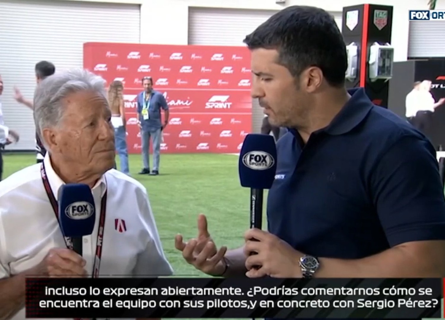 In an interview with Fox Sports MX, Mario Andretti he accepts that Sergio Perez is among a small group of drivers who are considering for the Cadillac team in F1, but he is not yet in a position to say that he will be in one of their seats.