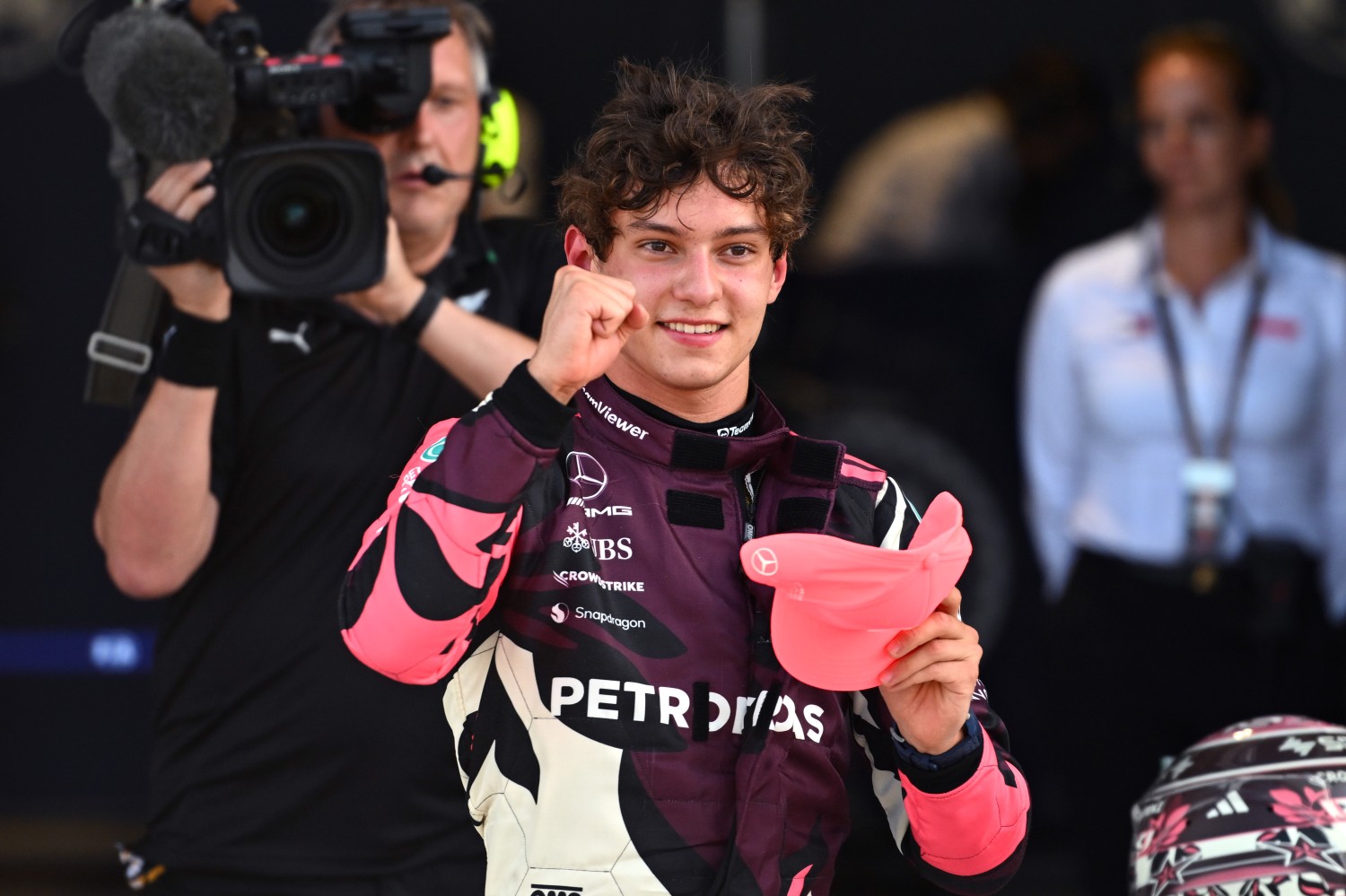 Kimi Antonelli 2025 Miami Grand Prix, Friday - LAT Images for Mercedes