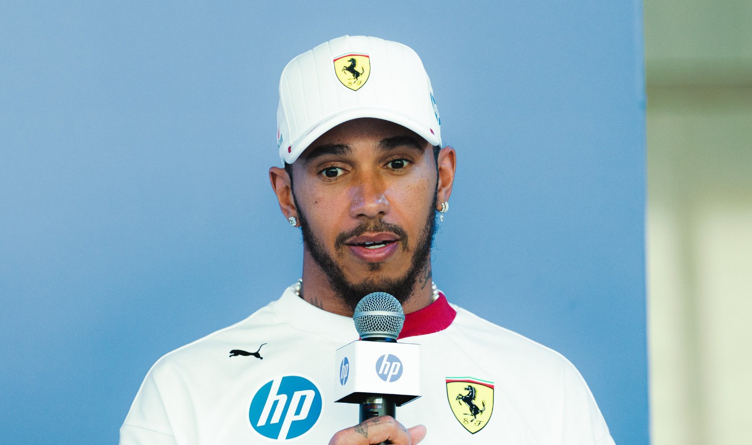 Lewis Hamilton, 2025 GP of Miami. Photo courtesy of Ferrari