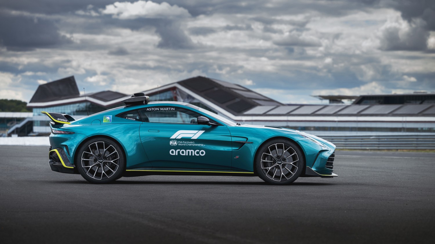Aston Martin Vantage S Safety Car. Photo supplied by Aston Martin