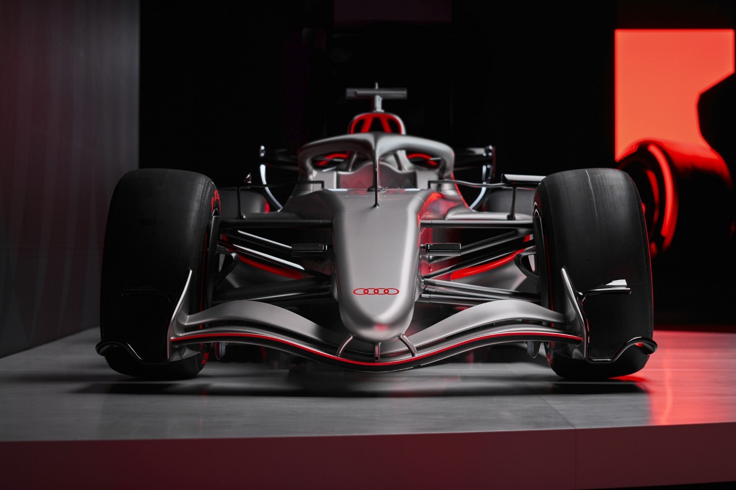 The Audi R26 Concept previews the brand’s identity in the pinnacle of motorsport. Impressions from the reveal event “Audi One” in Munich, November 12, 2025.