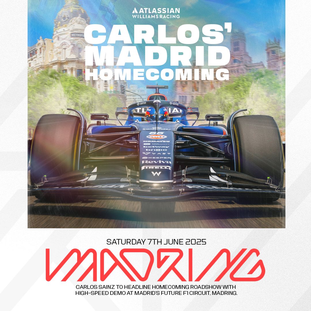Carlos Sainz To Headline Homecoming Roadshow With High-Speed Demo At Madrid’s Future F1 Circuit