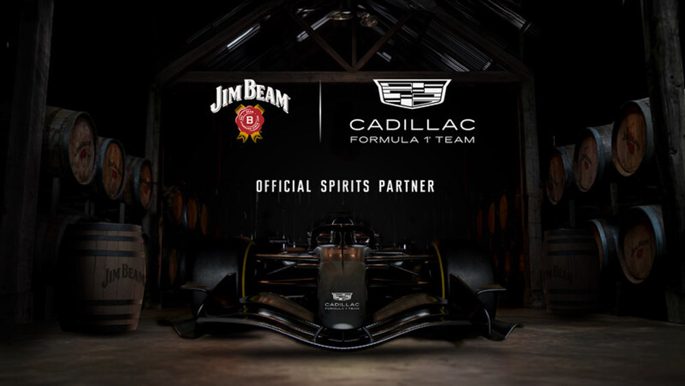 Jim Beam and The Cadillac Formula 1® Team Announce Global Partnership (Image Courtesy of Jim Beam)