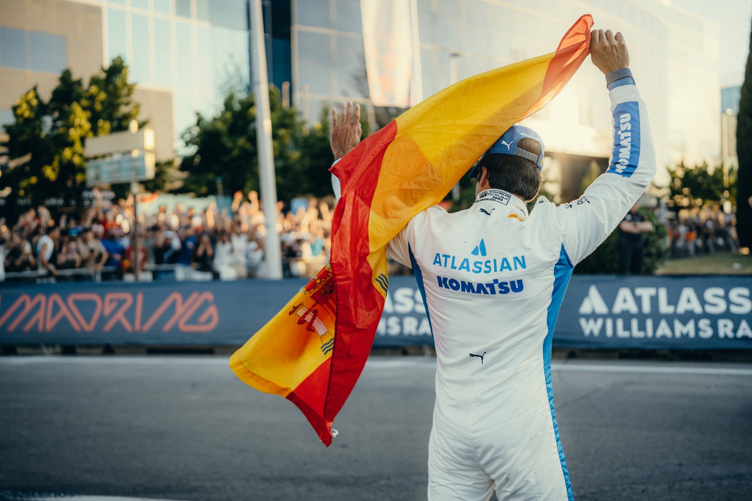 Carlos Sainz Jr. and Atlassian Williams Racing brought the thrill of F1 to Madrid