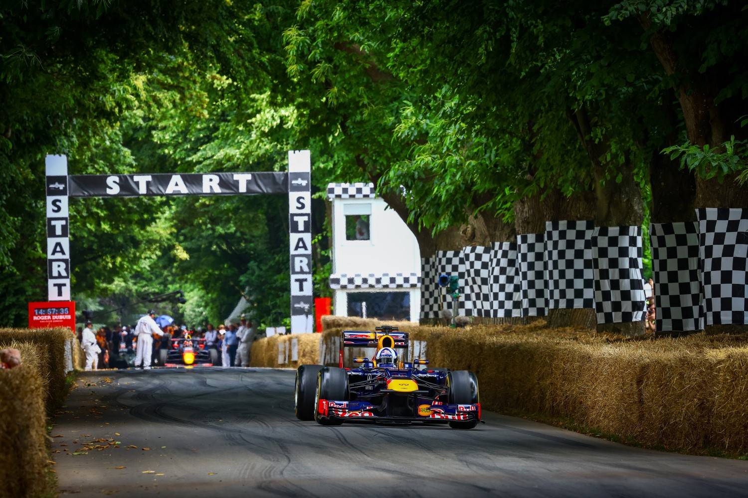 Red Bull at Goodwood