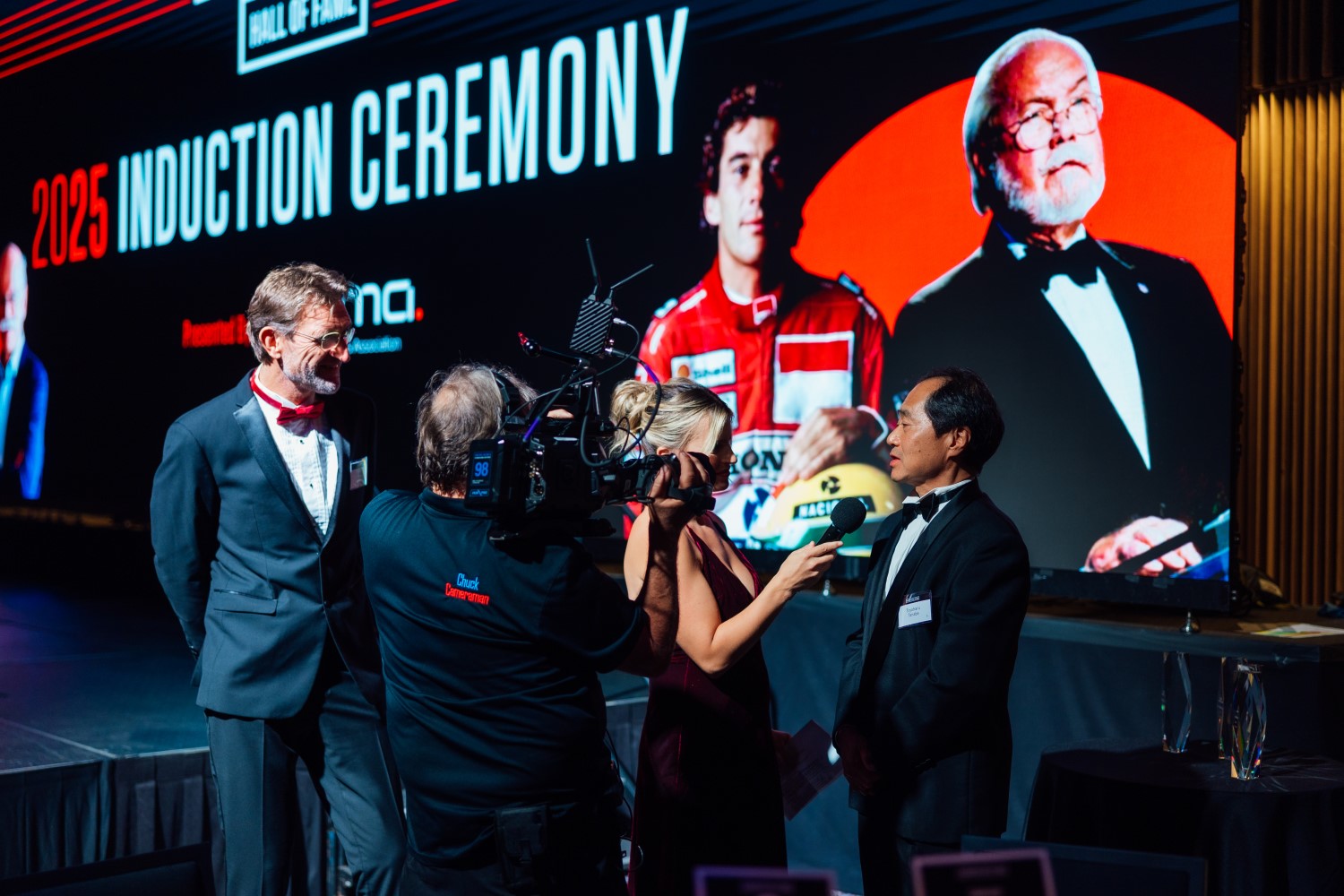 Honda and HRC Congratulates Ayrton Senna on Induction into the Automotive Hall of Fame. Photo courtesy of Honda