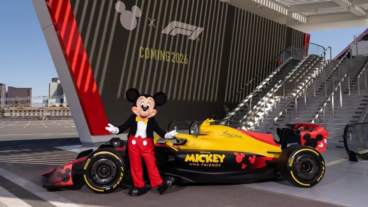 Mickey Mouse Heads to the Track in New F1 and Disney Partnership