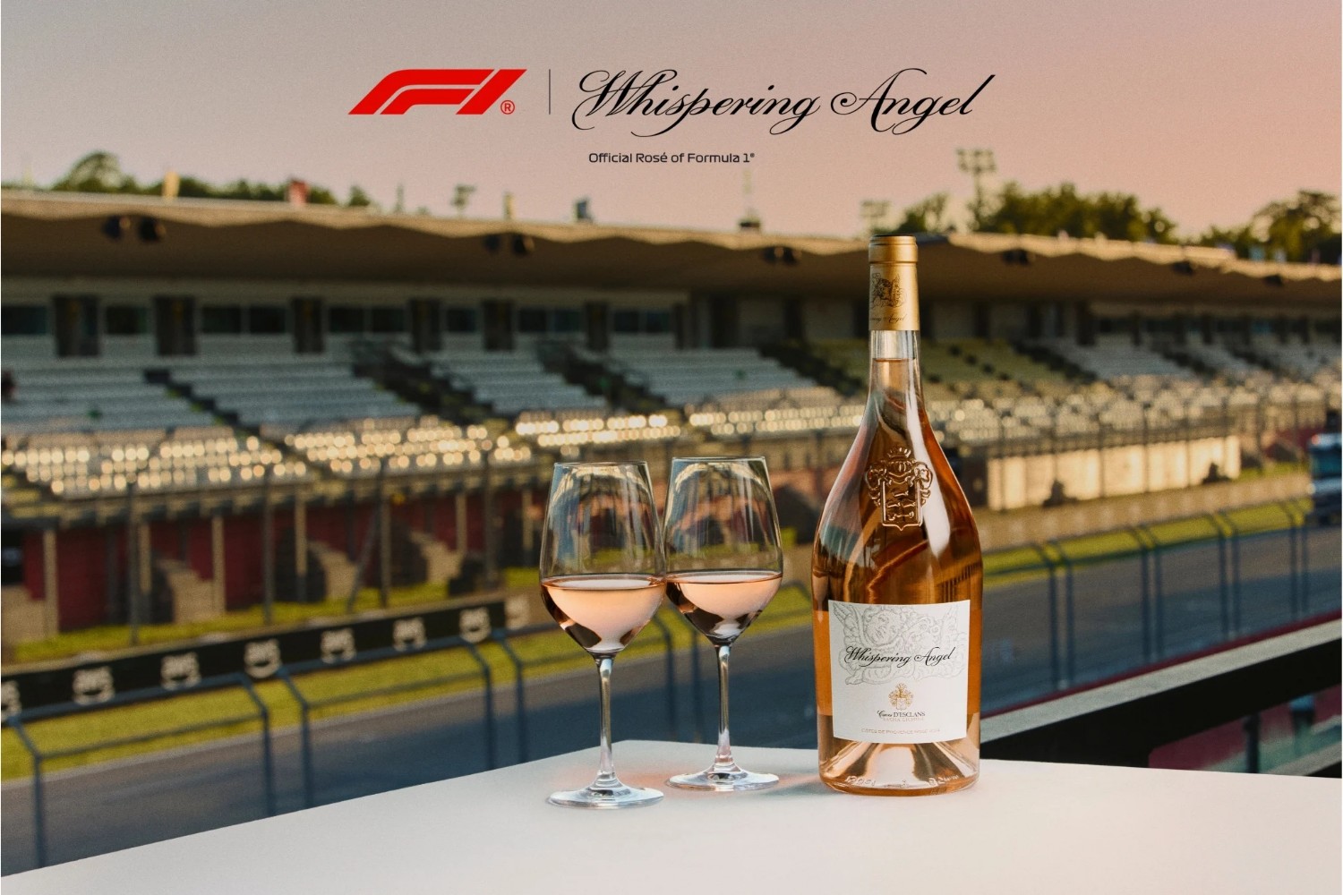 Whispering Angel announced as Official Rosé of F1