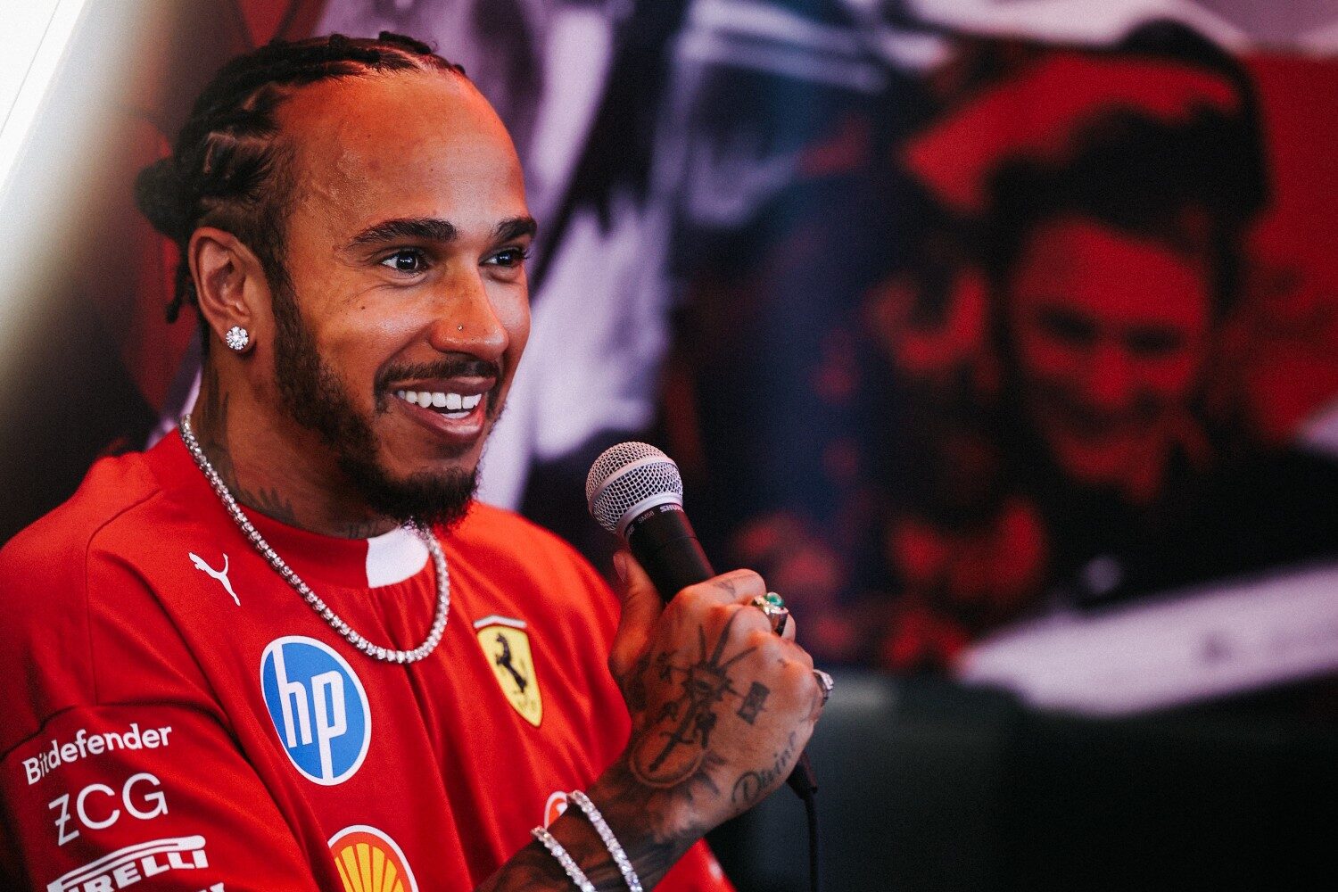 HAMILTON Lewis (gbr), Scuderia Ferrari SF-25, portrait during the Formula 1 Tag Heuer Grand Prix de Monaco, 8th round of the 2025 FIA Formula One World Championship from May 23 to 25, 2025 on the Circuit de Monaco, in Monte-Carlo, Monaco - Photo Antonin Vincent / DPPI for Ferrari