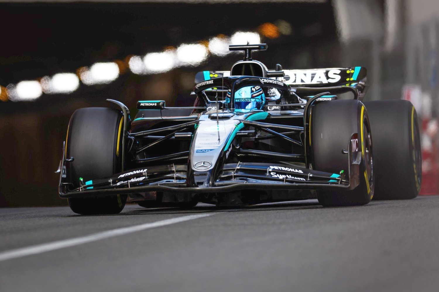 George Russell 2025 Monaco Grand Prix, Friday - Wolfgang Wilhelm for Mercedes
