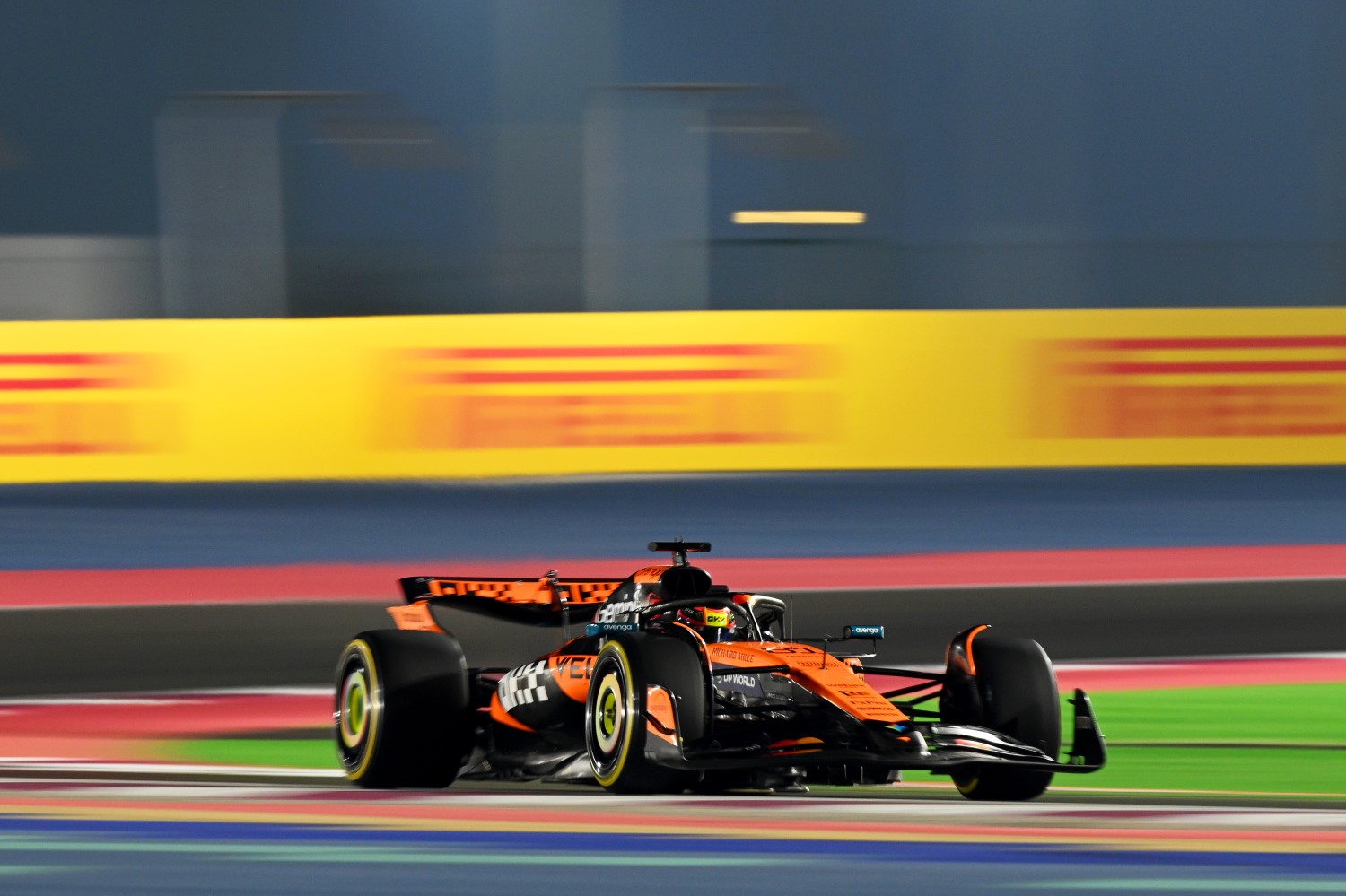 Oscar Piastri of Australia driving the (81) McLaren MCL39 Mercedes on track during Sprint Qualifying ahead of the F1 Grand Prix of Qatar at Lusail International Circuit on November 28, 2025 in Lusail City, Qatar. (Photo by Clive Mason/Getty Images for McLaren)