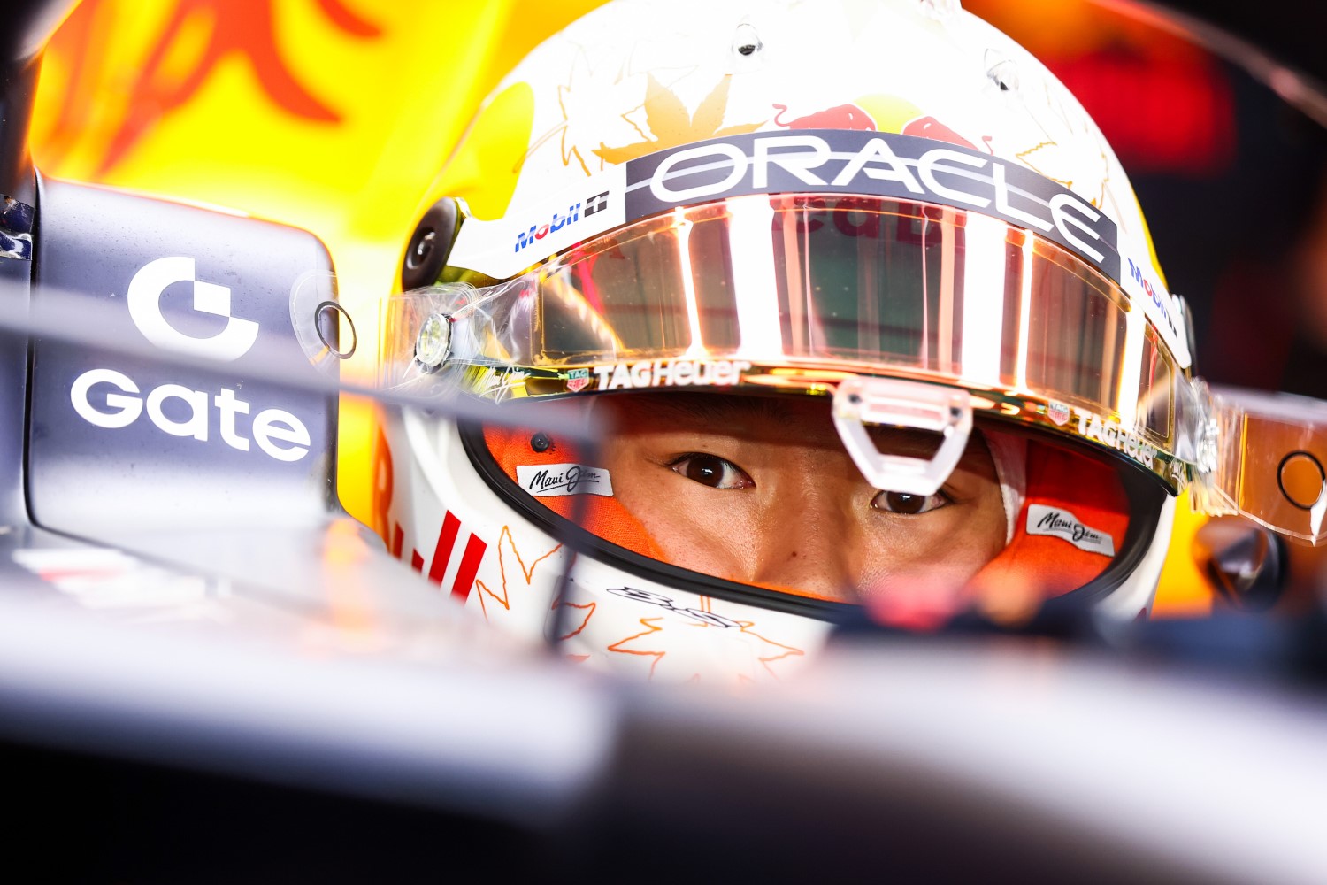 Yuki Tsunoda of Japan and Oracle Red Bull Racing prepares to drive prior to the Sprint ahead of the F1 Grand Prix of Qatar at Lusail International Circuit on November 29, 2025 in Lusail City, Qatar. (Photo by Mark Thompson/Getty Images) // Getty Images / Red Bull Content Pool //