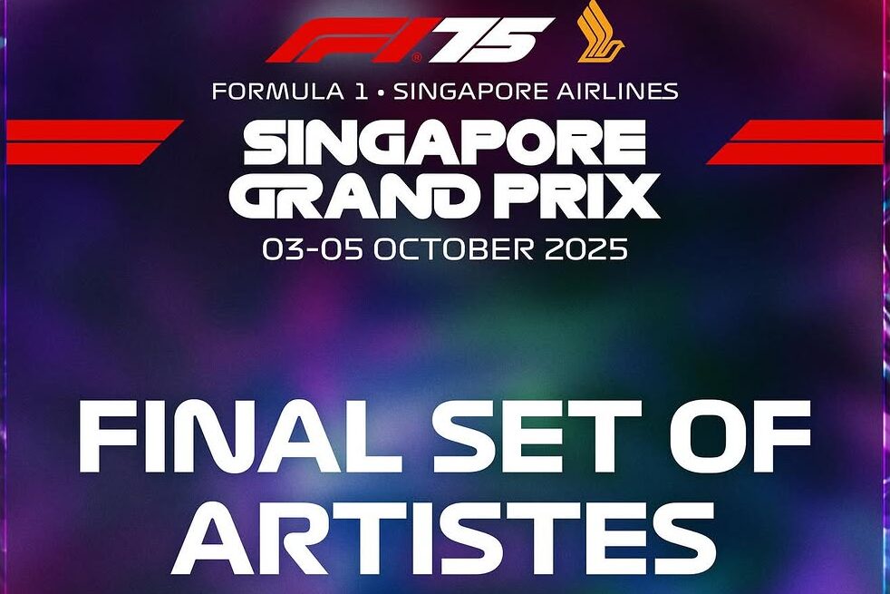 Image supplied by Singapore GP
