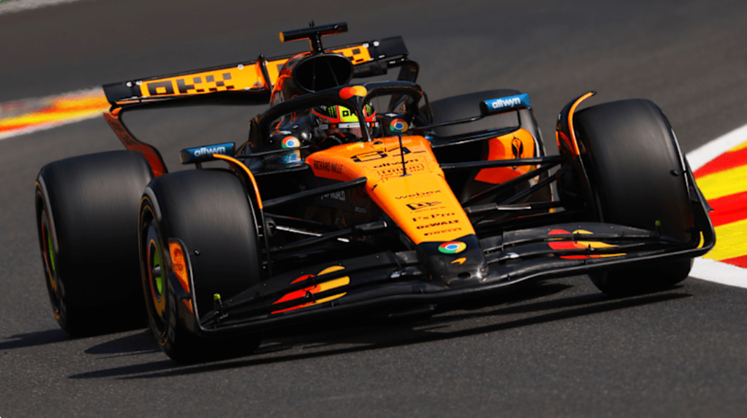 Oscar Piastri 2025 Belgian GP