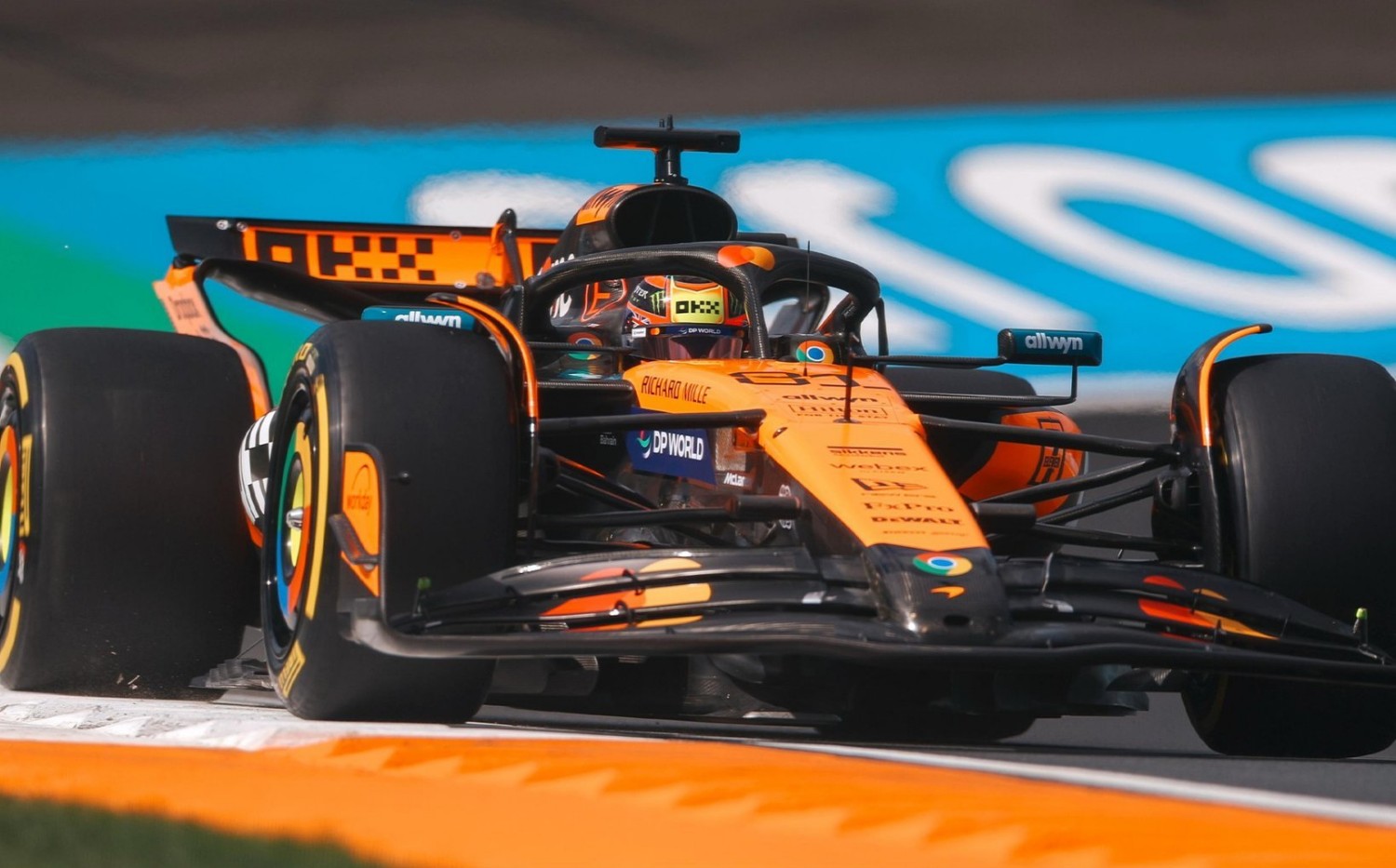 Oscar Piastri 2025 Dutch GP. Image supplied by McLaren F1 Team