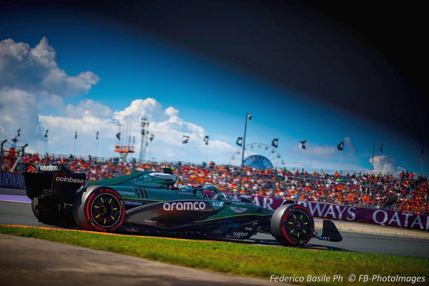14 Fernando Alonso, (ESP) Aramco Aston Martin Mercedes AMR25, during the Dutch GP, Zandvoort 28-31 August 2025. Formula 1 World Championship 2025.