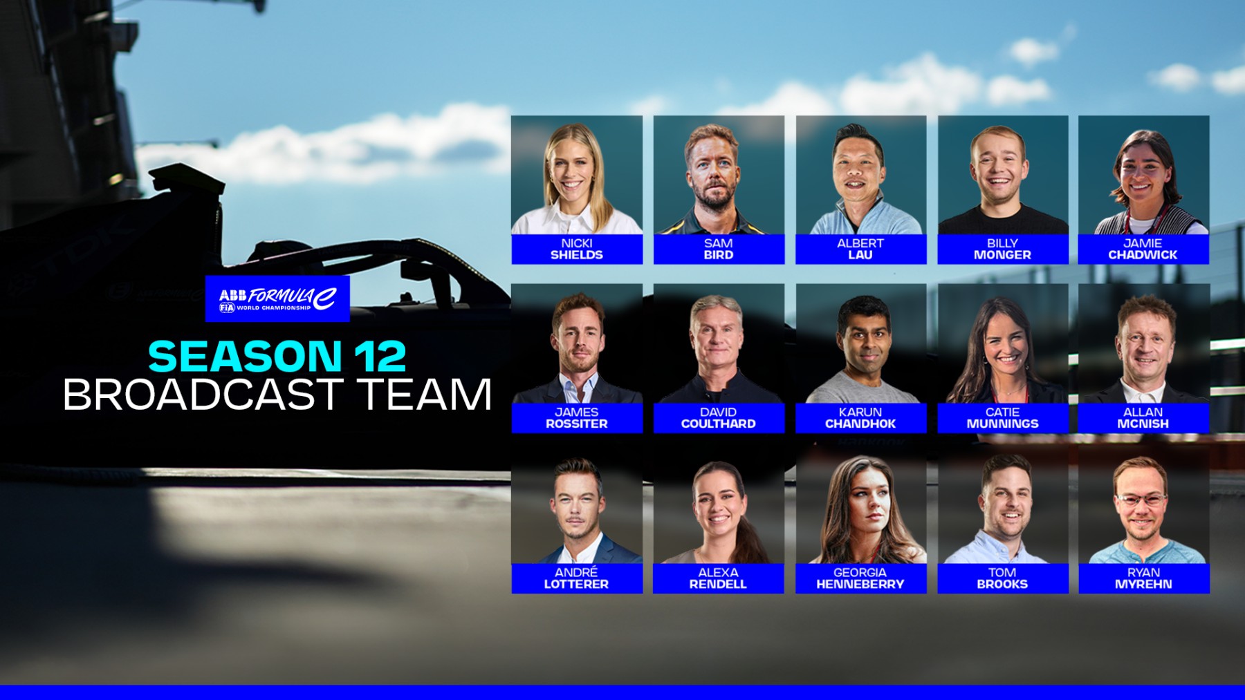 Formula E News: Broadcast lineup announced for Season 12
