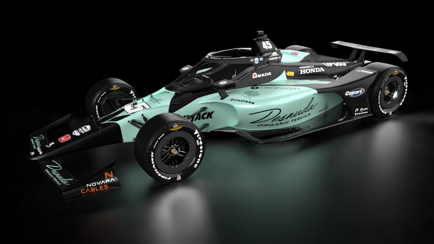 Desnuda Organic Tequila Joins Rahal Letterman Lanigan Racing as Primary Sponsor of the No. 45 Entry for the 2025 Indianapolis 500