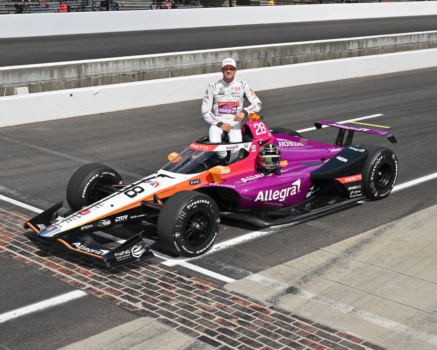 Marcus Ericsson Photo courtesy of Penske Entertainment/John Cote