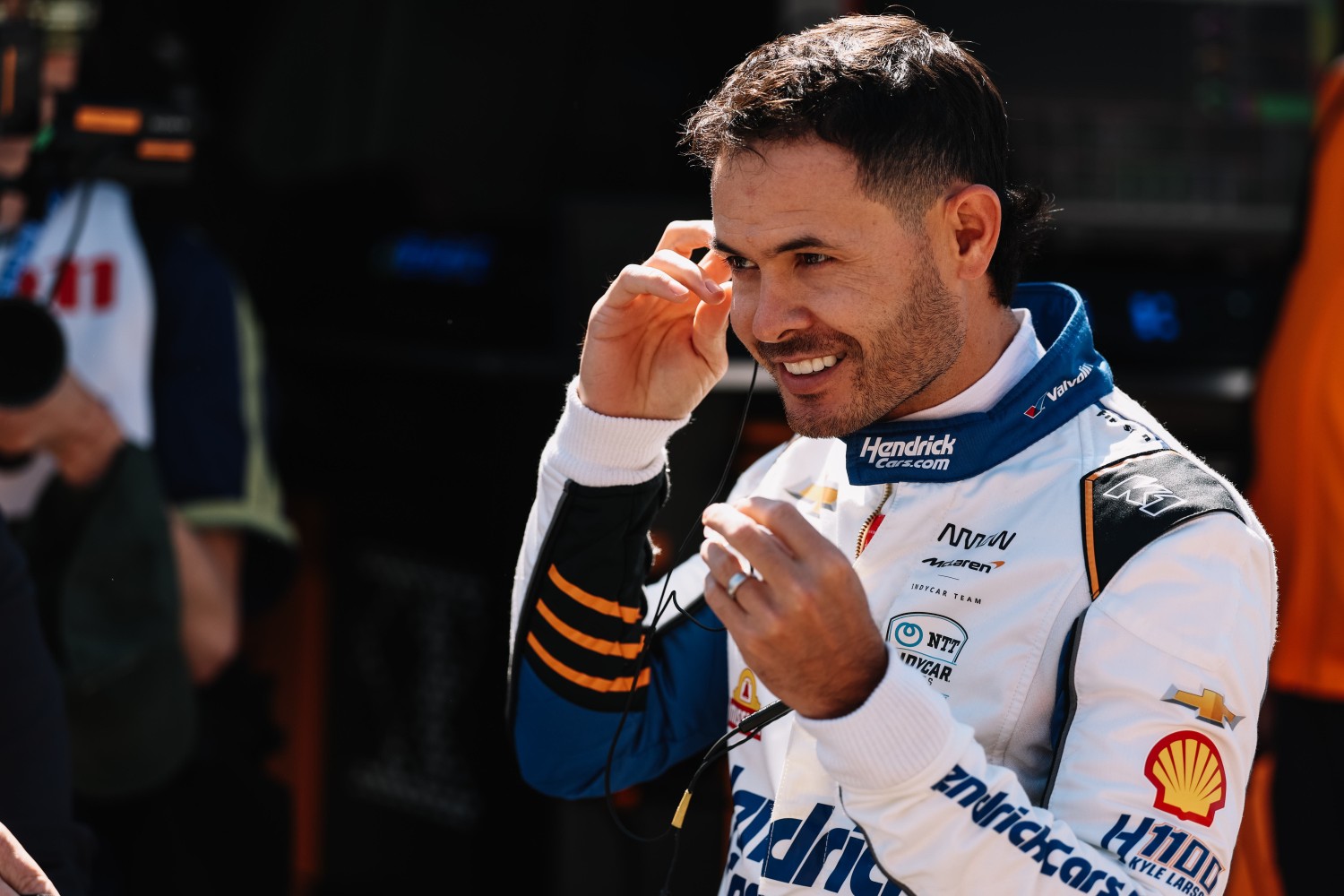 Kyle Larson 2025 Indy 500. Photo courtesy of Penske Entertainment