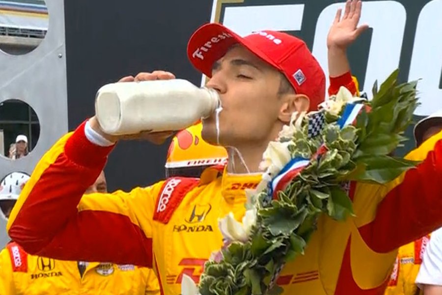 Winner of the 2025 Indy 500 - Alex Palou #10 Chip Ganassi Racing DHL Honda