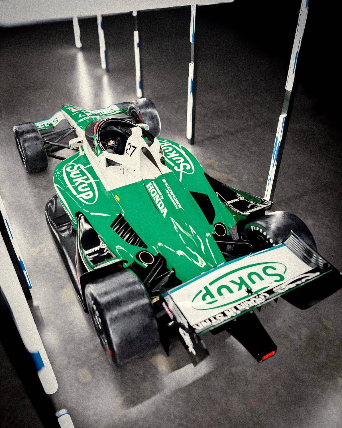 Kyle Kirkwood livery for the Iowa doubleheader