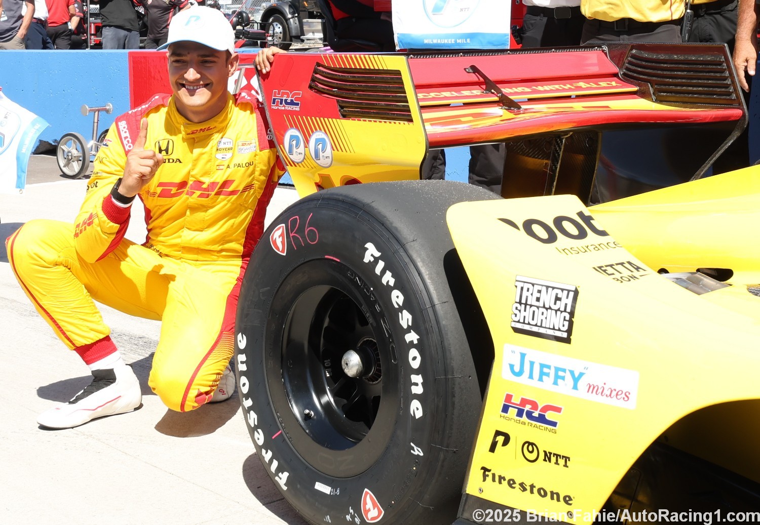 Palou takes Pole
