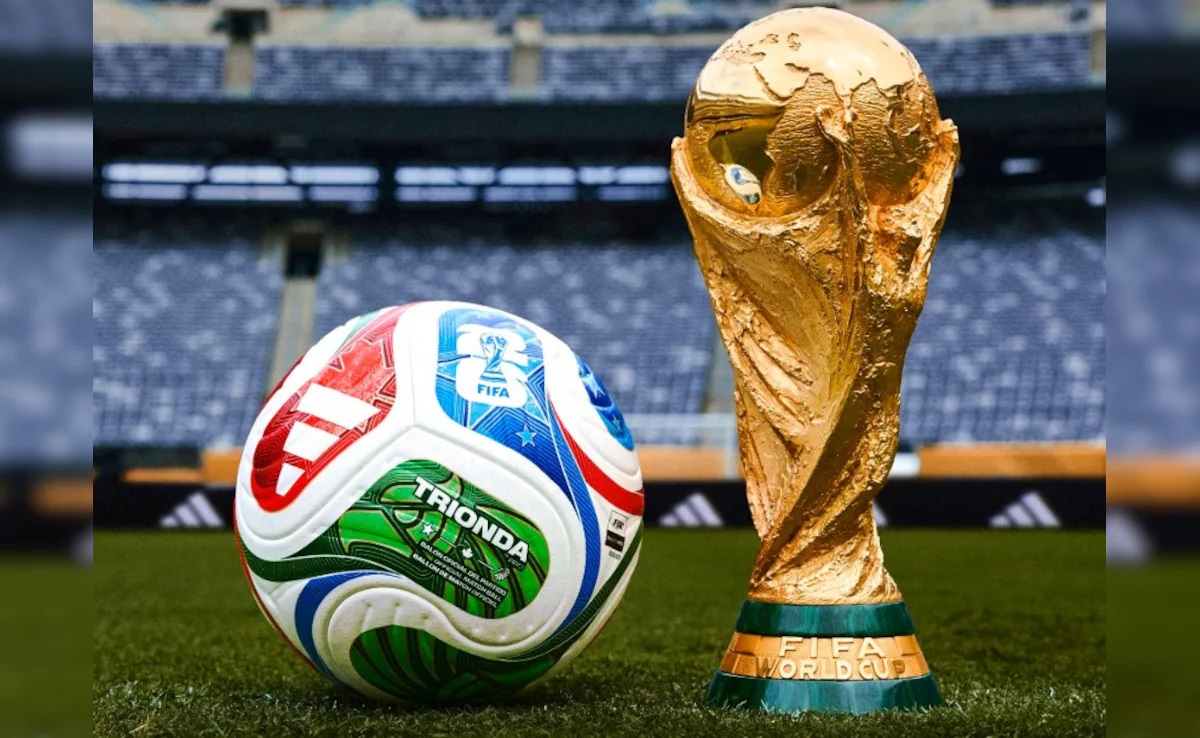 Trionda, the official FIFA World Cup 2026 ball. Image by Adidas on X