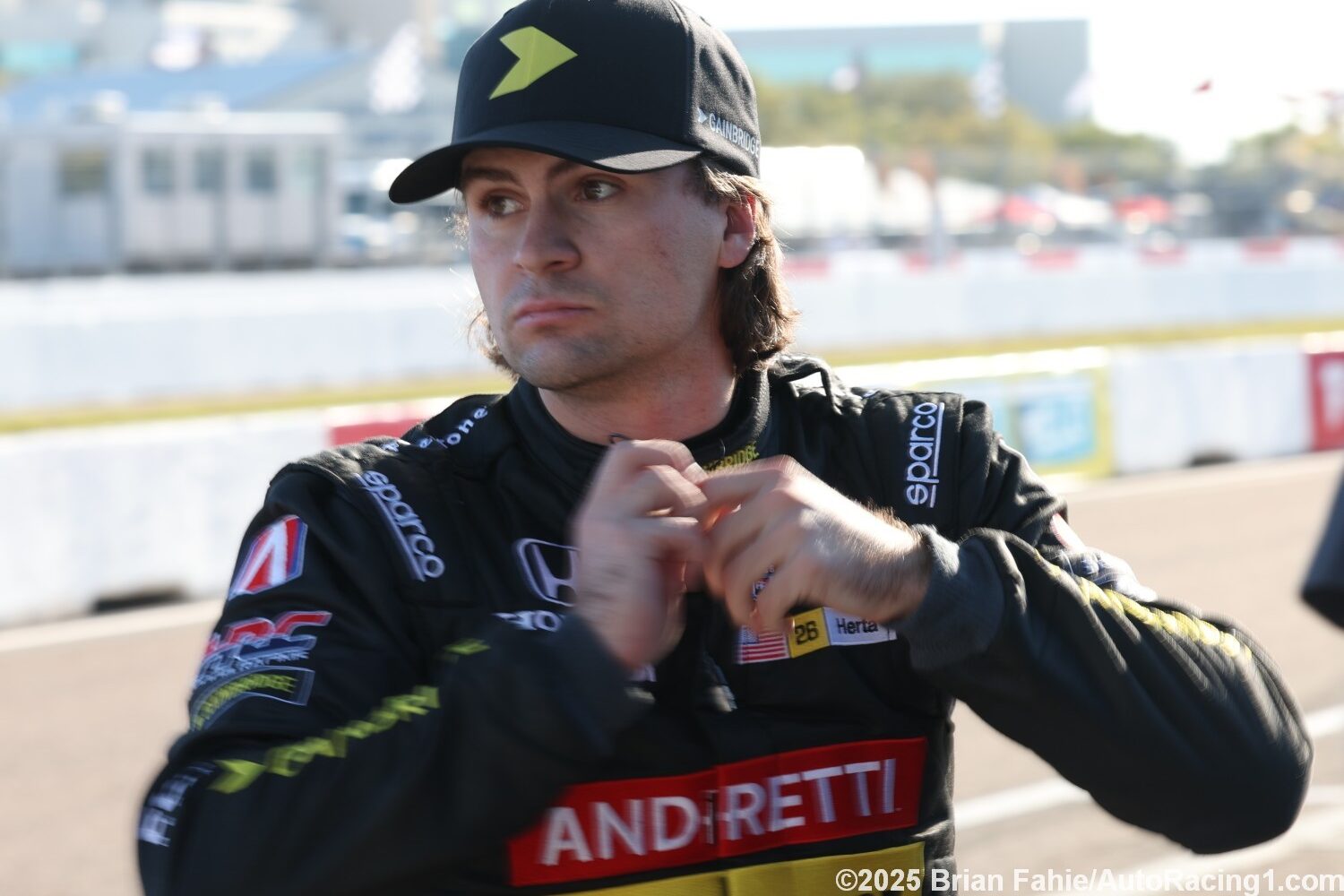 Andretti Global driver Colton Herta