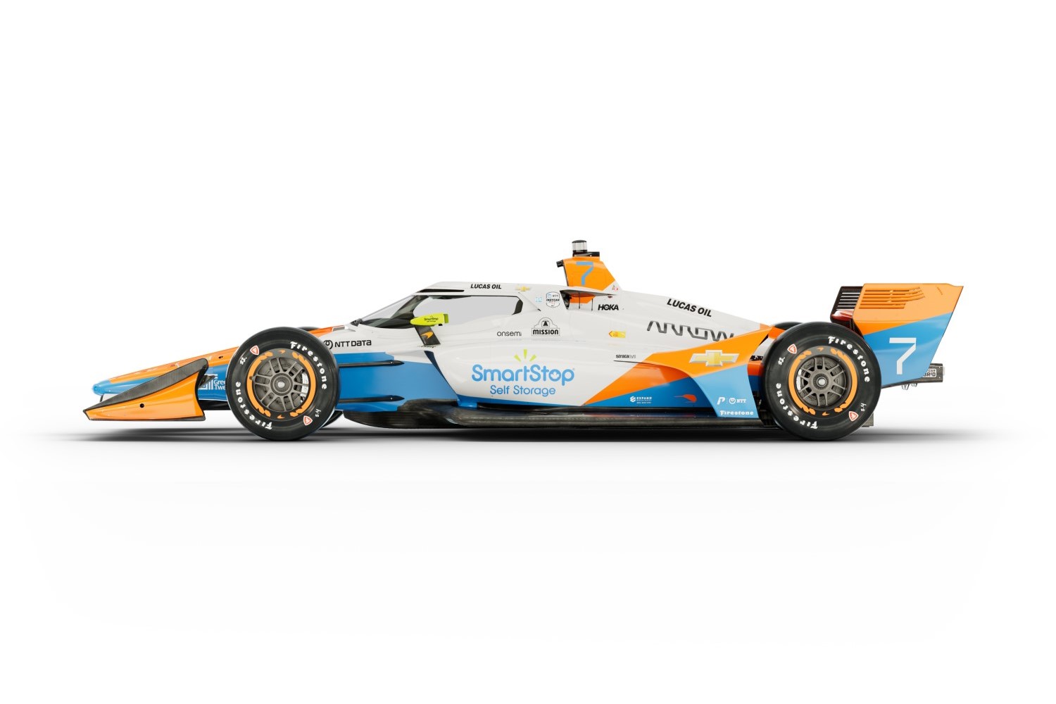 #7 Car Arrow McLaren reveals double SmartStop liveries for Toronto