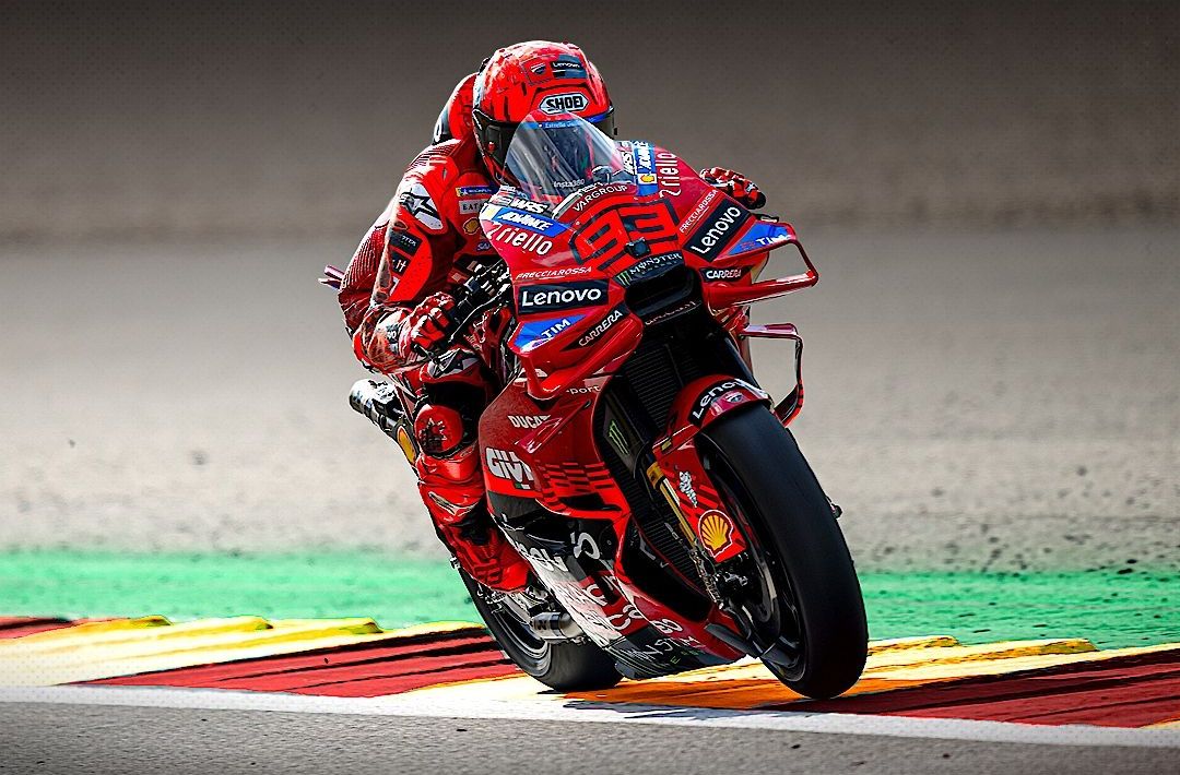 Ducati ace Marc Marquez wins pole at Aragon
