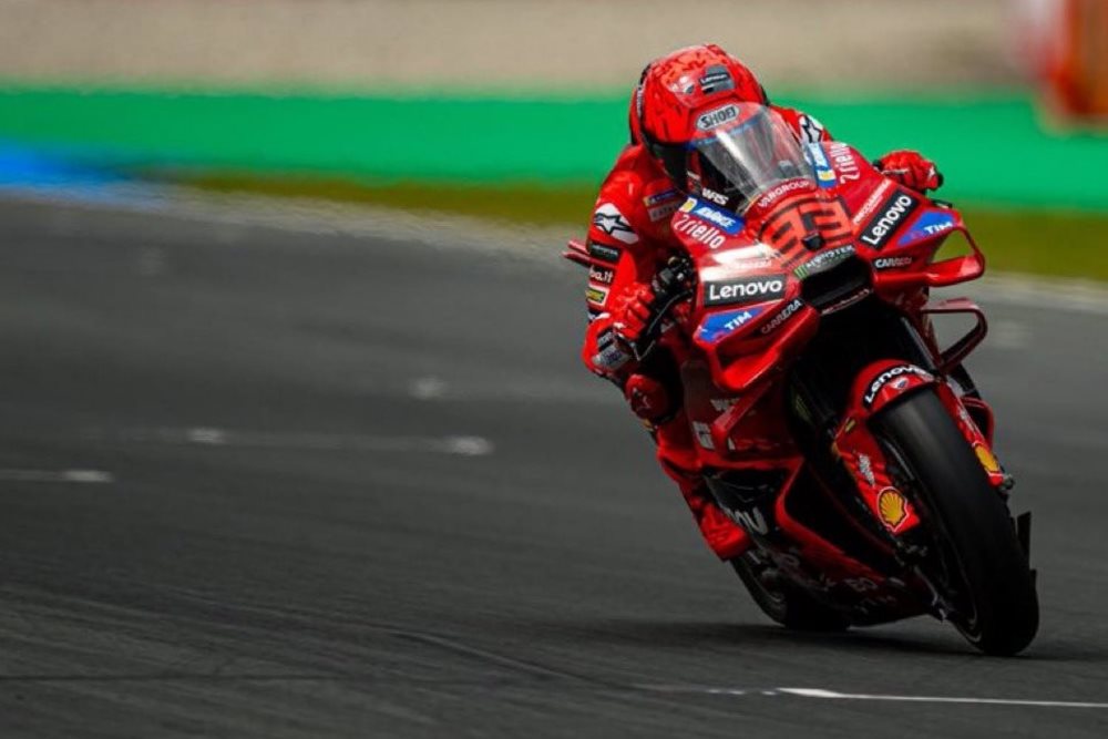 2025 Dutch GP at Assen winner Marc Marquez
